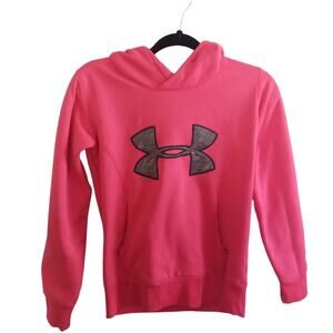 Under Armour Pink Breast Cancer Awareness Coldgear Hoodie SZ XS